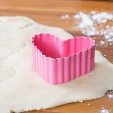 Wilton crinkle heart cookie cutter