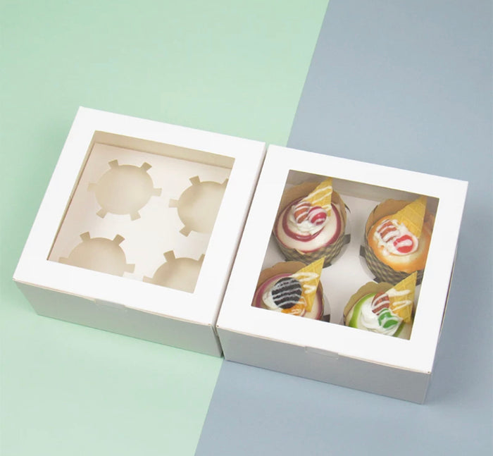 Cupcake box with inserts pack of 20