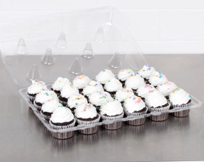 PICK UP ONLY - 24 Cupcake Hinged Container