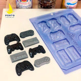 Small Video Game Controllers chocolate mold