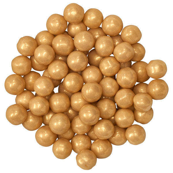 Shimmer Gold Sugar Candy Decorations
