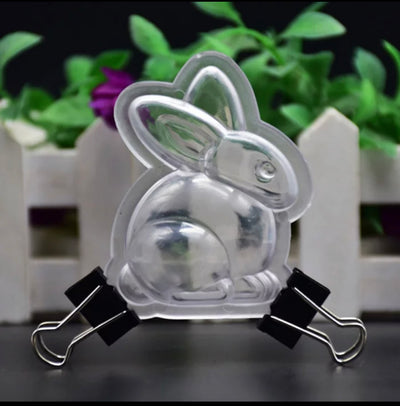 3D Sitting chocolate bunny mold