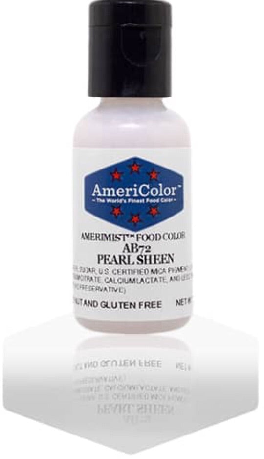 AB72-Pearl Sheen Americolor Amerimist Food Color