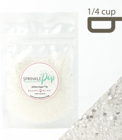 Drenched in Diamonds Glittery Sugar 2oz - Sprinkle Pop