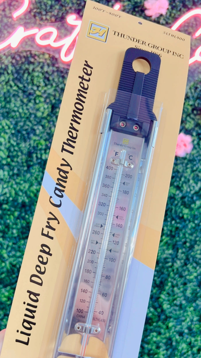 THUNDER GROUPING Liquid Deep Fry Candy Thermometer