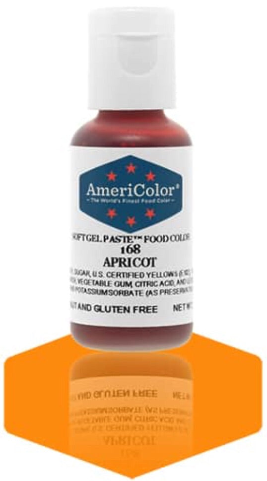 168-Apricot Americolor Softgel Food Color