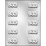 BOO chocolate mold