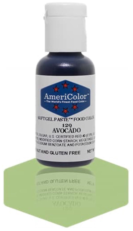 129-Avocado AmeriColor Softgel Paste Food Color
