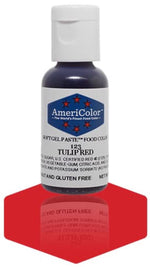 123-Tulip Red Americolor Softgel Food Color