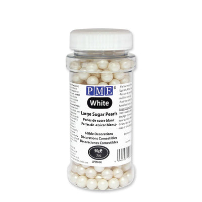 Large White Sugar Pearls PME