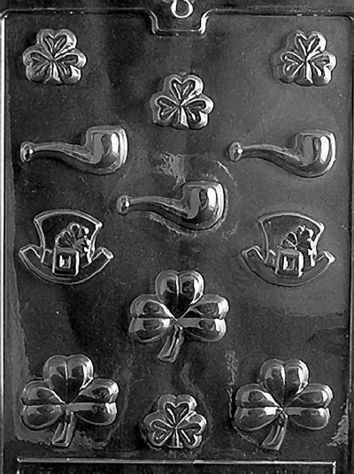 St Patrick assortment chocolate mold