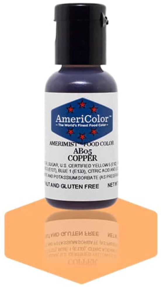 AB05-Copper Americolor Amerimist Food Color