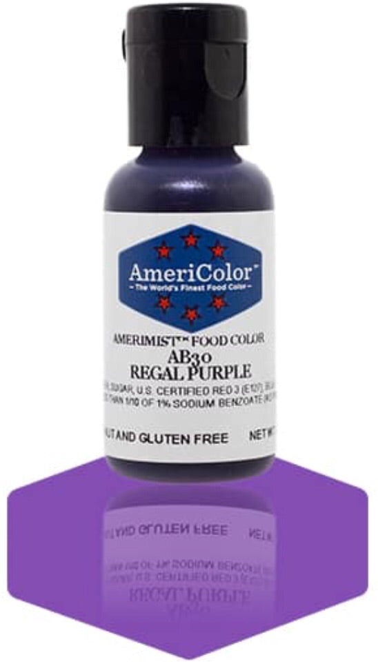 AB30-Regal Purple Americolor Amerimist Food Color