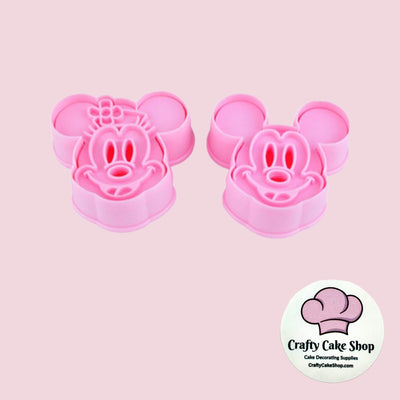 Mickey and Minnie plunger cutter