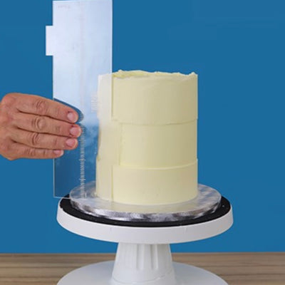 Acrylic Scraper- Latitude Ring for 4” & 6” Cakes