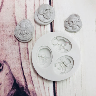 Pirates/Skull Silicone Mold