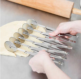 6 Wheel Stainless Steel Pastry Cutter / Dough Divider