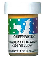 Yellow Chefmaster Powder Food Color
