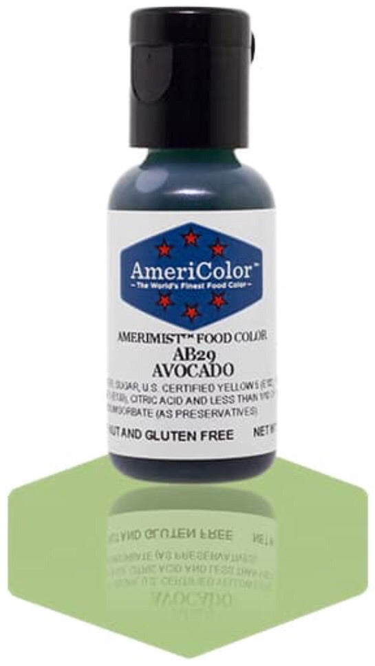 AB29-Avocado Americolor Amerimist Food Color