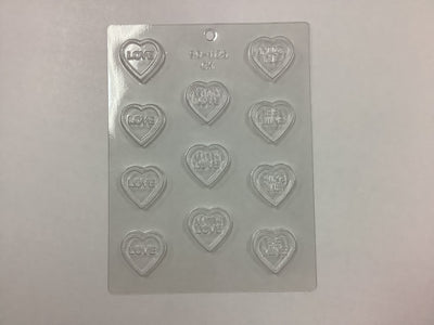 Conversation Heart Chocolate Mold