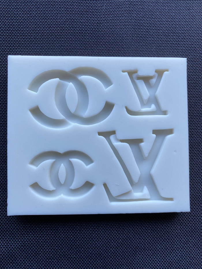 Designer Label Mold CC LV – Crafty Cake Shop