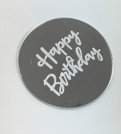 Acrylic Happy Birthday Discs