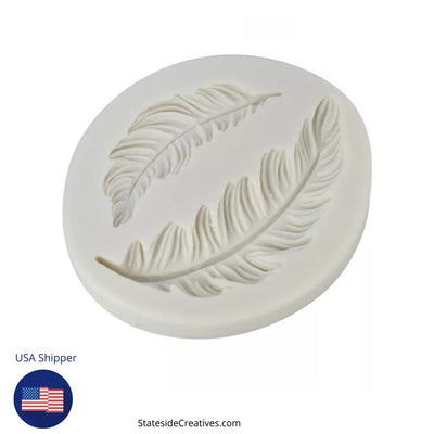 2 Cavity Feather Mold