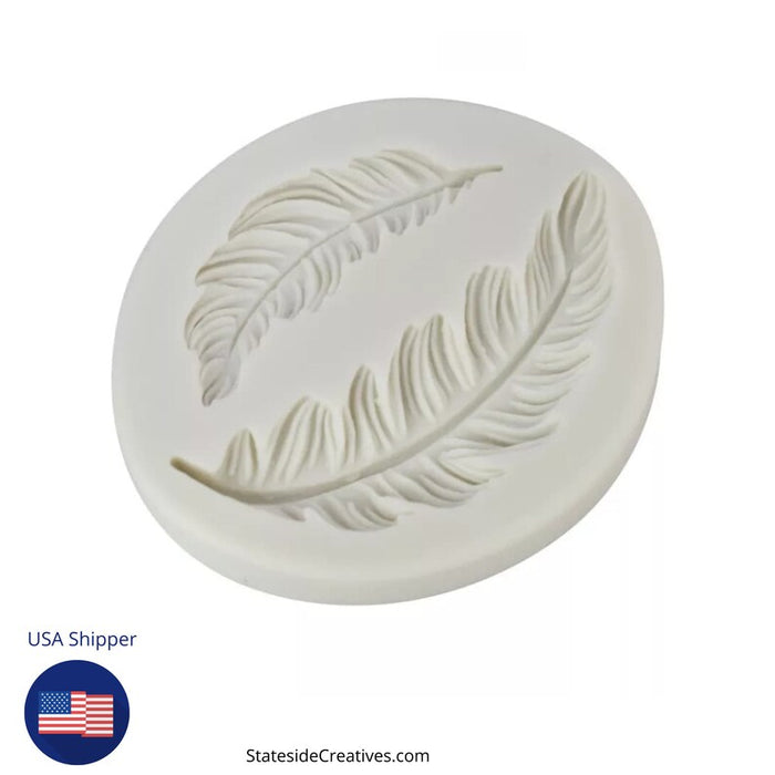 Feather Silicone Mold- 2 Cavity