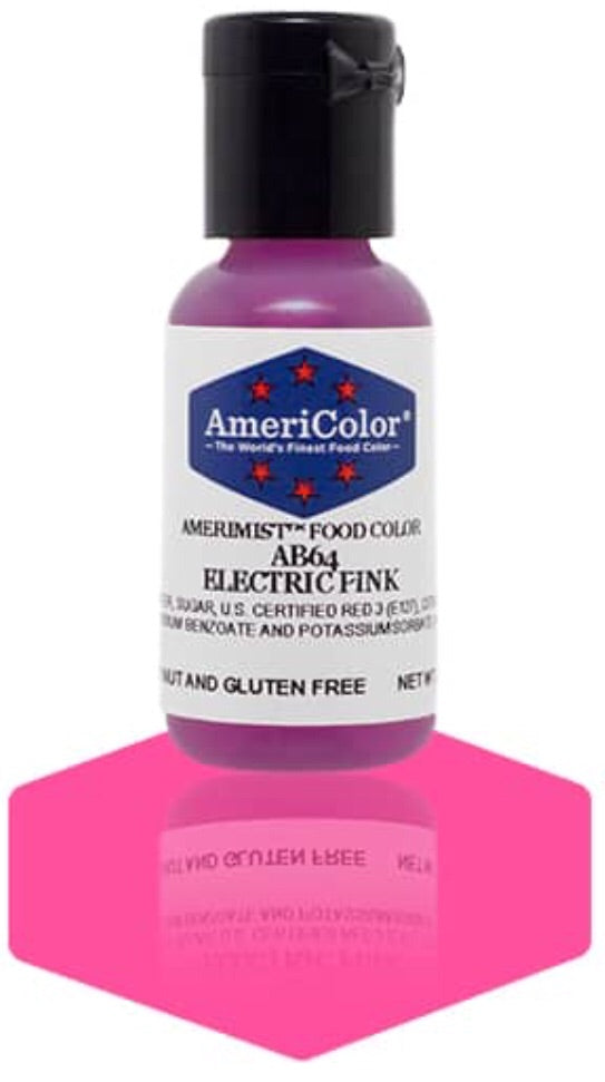 AB64-Electric Pink Americolor Amerimist Food Color