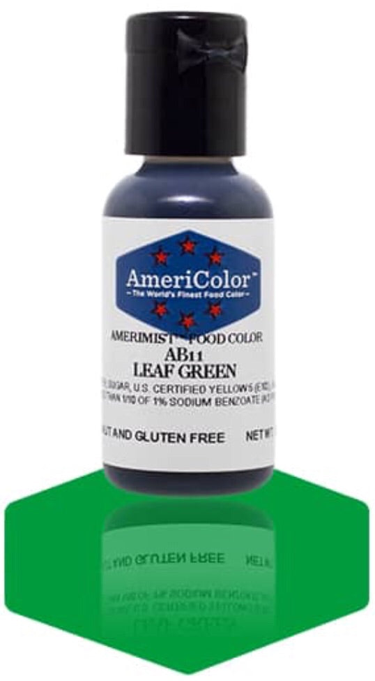AB11-Leaf Green Americolor Amerimist Food Color