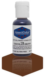 104-Chocolate Brown AmeriColor Softgel Paste Food Color