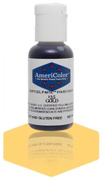 135-Gold AmeriColor Softgel Paste Food Color