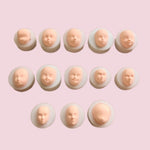 13 Assorted Faces Mold