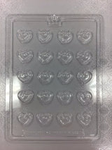Decorative Heart Chocolate Mold