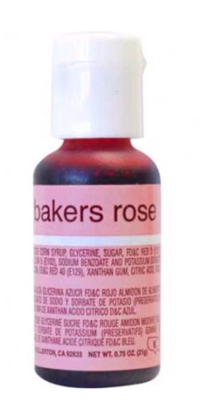 Bakers Rose Chefmaster Liqua-gel Food Color