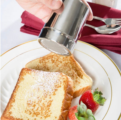 Ateco Stainless Steel Powdered Sugar Shaker