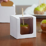 White Candy Apple Boxes