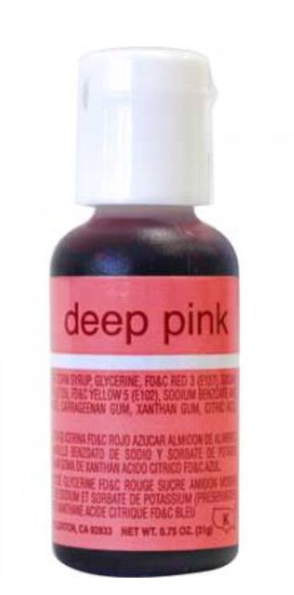 Deep Pink Chefmaster Liqua-gel Food Color