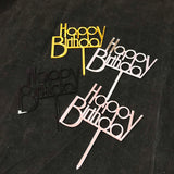 Gatsby Font Happy Birthday Topper