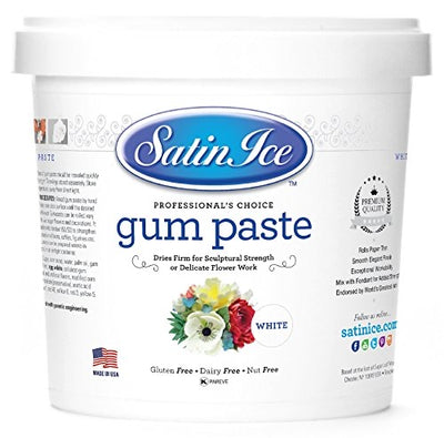 Satin Ice White Gumpaste 2lbs