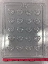 Decorative Heart Chocolate Mold