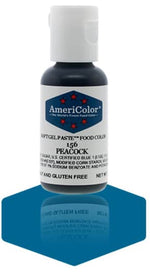 156-Peacock Americolor Softgel Food Color