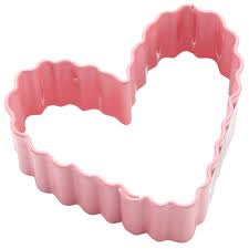 Wilton crinkle heart cookie cutter
