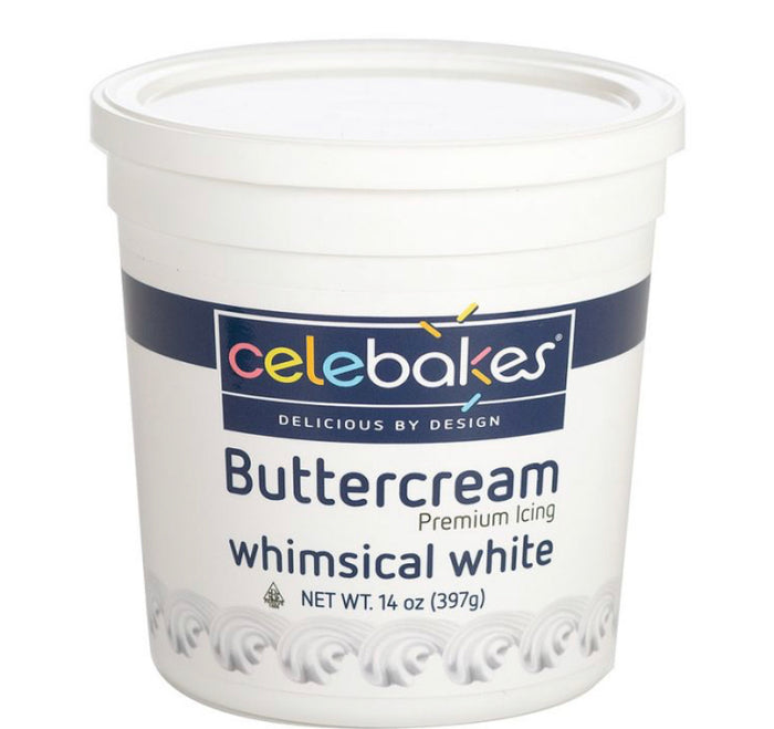 Celebakes Buttercream Whimsical White 14oz