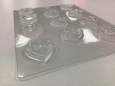 Conversation Heart Chocolate Mold