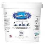 Satin Ice 2 lb. White Vanilla Rolled Fondant Icing