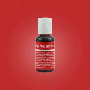Tulip Red - Chefmaster liqua-gel food color